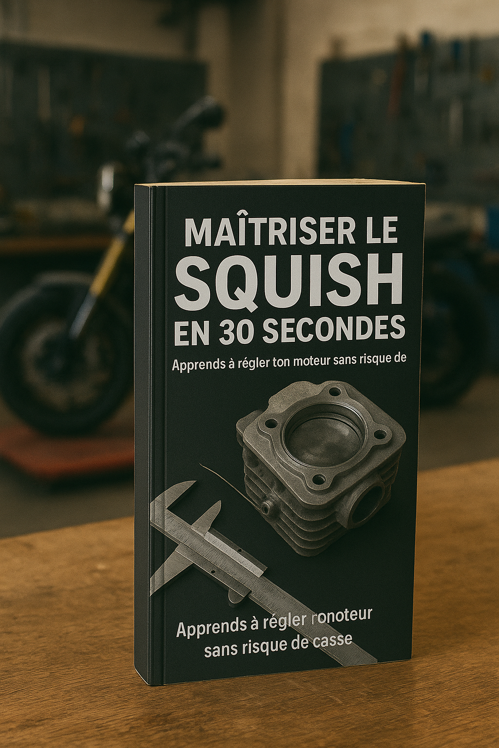 Apprendre le moteur : cylindre, piston, squish et jeu à la coupe