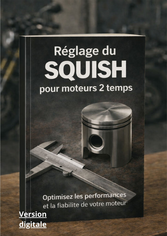 Ebook Apprendre le moteur : cylindre, piston, squish et jeu à la coupe