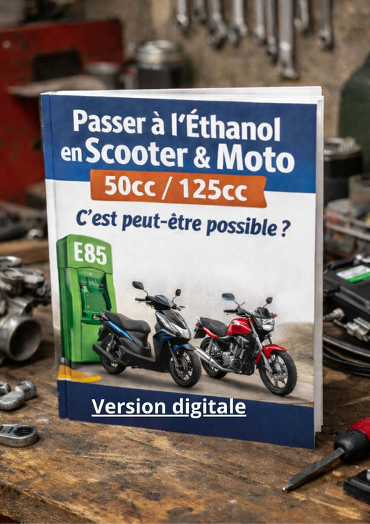 Ebook comprendre l’E85 #Scooter125cc #Moto125