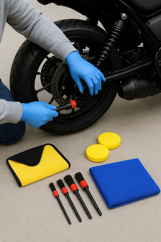 Kit de Detailing Moto – Nettoyage
