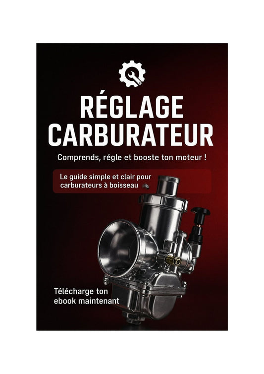 Ebook Réglage Carburateur – Optimiser les Performances de Votre Moteur Facilement